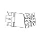 Uniq Mount nulhulsbeslag VW Golf5 Jetta 05> Skoda Superb 09